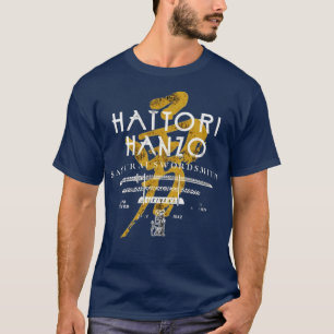 Camiseta Espadero de espada samurái Hattori Hanzo