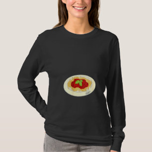 Camiseta Espagueti italiano parma boloñesa