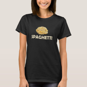 Camiseta Espaguetis Pasta Comida Italiana Fideo