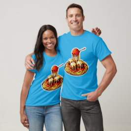 CAMISETA ESPAGUETTI Y MEATBALLAS 4