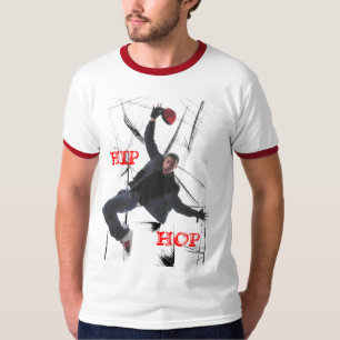 Camiseta espalda con inclinación de cadera