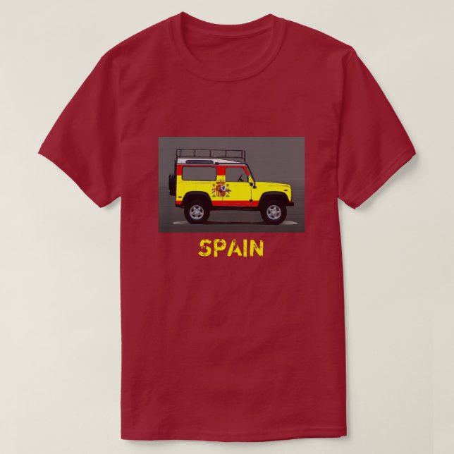 CAMISETA ESPAÑA (Diseño del anverso)