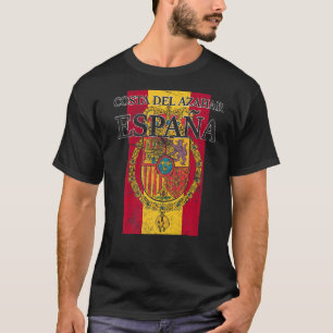 Camiseta España Bandera Costa Del Azahar Viaje Europa Premi