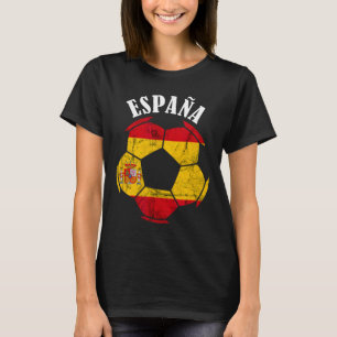 Camiseta España Bandera España Jugador Fútbol Español Orgul