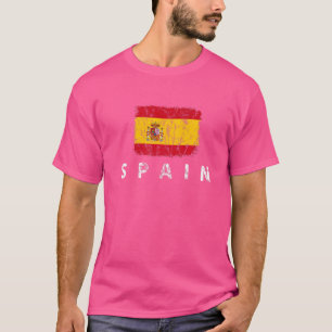 Camiseta España Bandera España Viajes Vacaciones España Org