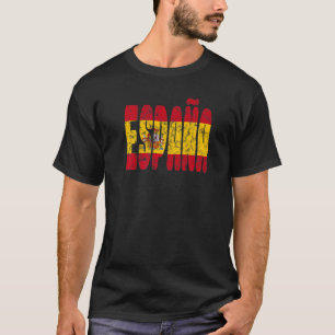 Camiseta España Bandera España Viajes Vacaciones España Org