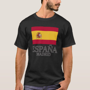 Camiseta España Bandera Madrid Viajes Europa