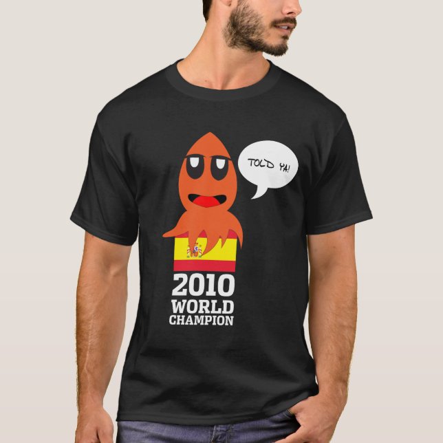 Camiseta España Campeón del Mundo (Anverso)
