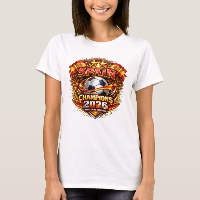 Camiseta España Campeona 2026   (Anverso)