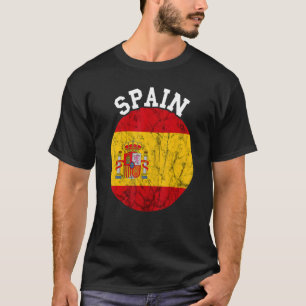 Camiseta España Castillo de Espana Coronó Bandera Española 