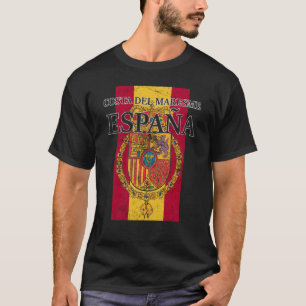 Camiseta España Costa Del Maresme Bandera Viajar Europa