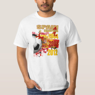 Camiseta España defiende a 1964 2008 2012 ganadores euro d