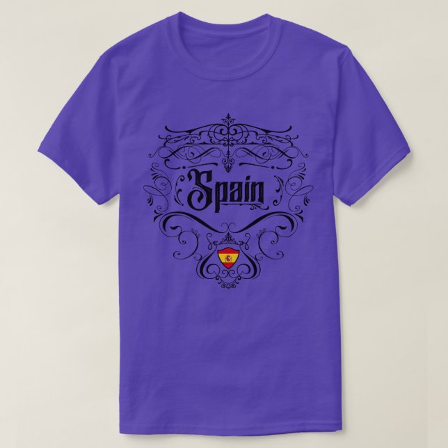 Camiseta España Diseño de época 1 (Diseño del anverso)