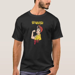Camiseta España: El orgullo Chica se remonta a la mujer esp