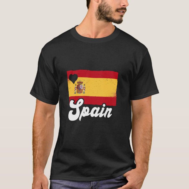 Camiseta España: El orgullo por las raíces españolas (Anverso)