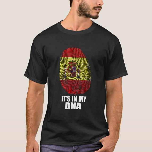 Camiseta españa es mi adn (Anverso)