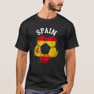 Camiseta España España Balón de Fútbol Raíces Españolas Ban