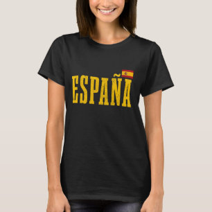 Camiseta España España Bandera Española Orgullo Rota Vin He
