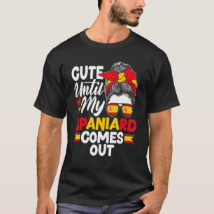 Camiseta España España España se queda hasta que llegue mi 