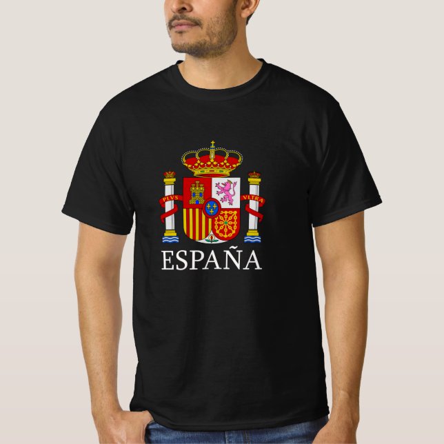 Camiseta España España España Símbolo del emblema nacional  (Anverso)
