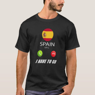 Camiseta España: España llama a un recuerdo con bandera