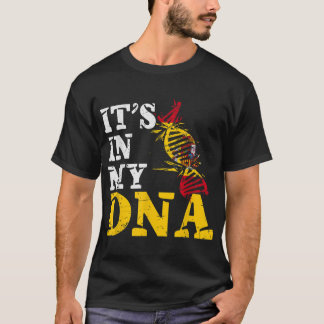 Camiseta España está en mi ADN Bandera española España