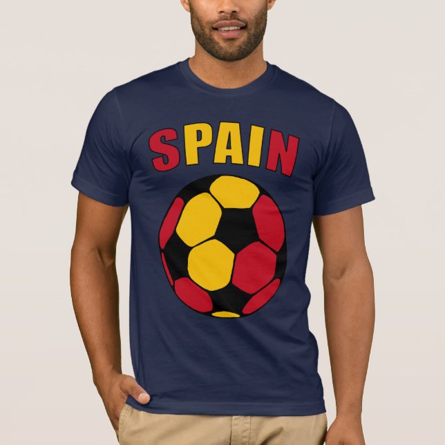 Camiseta España Footy (oscuro) (Anverso)