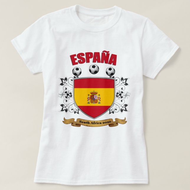Camiseta España Futbol (Diseño del anverso)