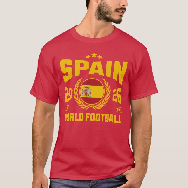 Camiseta España Fútbol 2026 (Anverso)