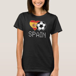 Camiseta España Fútbol Bandera Española Espana Amor País Or