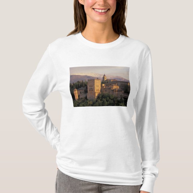 Camiseta España, Granada, Andalucía La Alhambra, (Anverso)