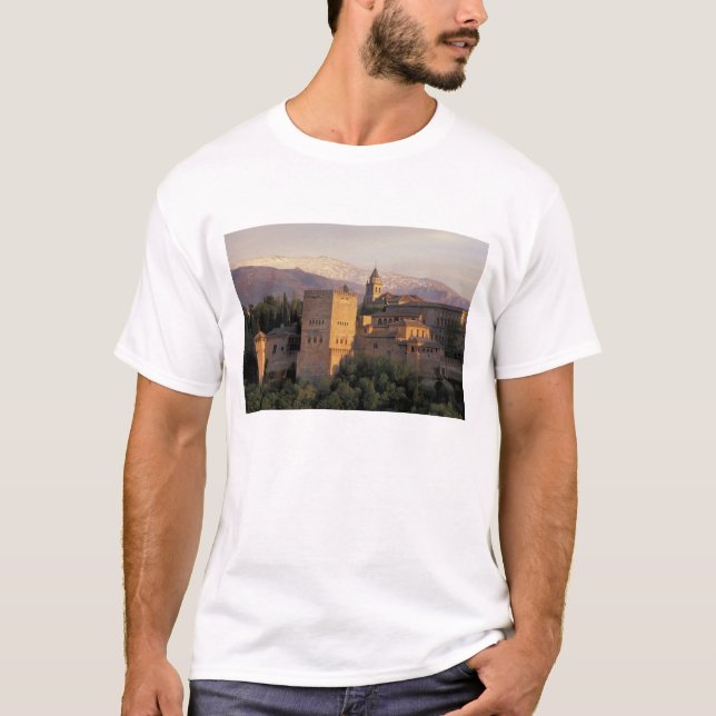 Camiseta España, Granada, Andalucía La Alhambra, (Anverso)