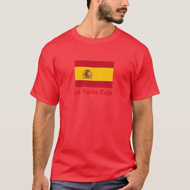 Camiseta España "La Furia Roja" (Anverso)