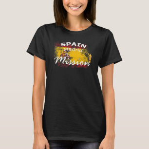 Camiseta España Madrid Mormon LDS Misión Regalo Misionero