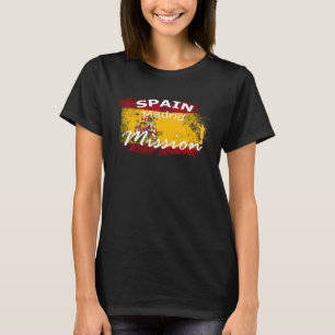 Camiseta España Madrid Mormón Misión SUD Misionero