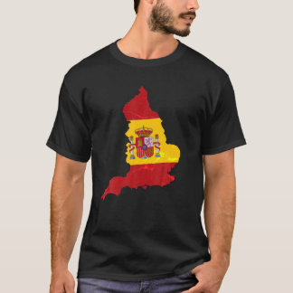 Camiseta España Mapa a hincha de fútbol visitante Soca Espa