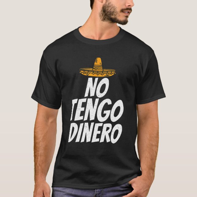 Camiseta España no tengo dinero español (Anverso)