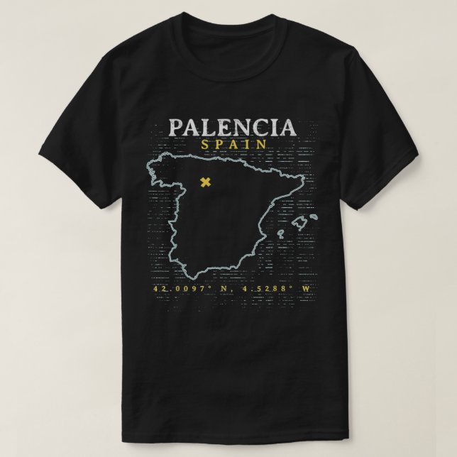 Camiseta España Palencia (Diseño del anverso)
