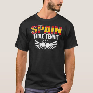 Camiseta España Ping Pong, selección española de tenis