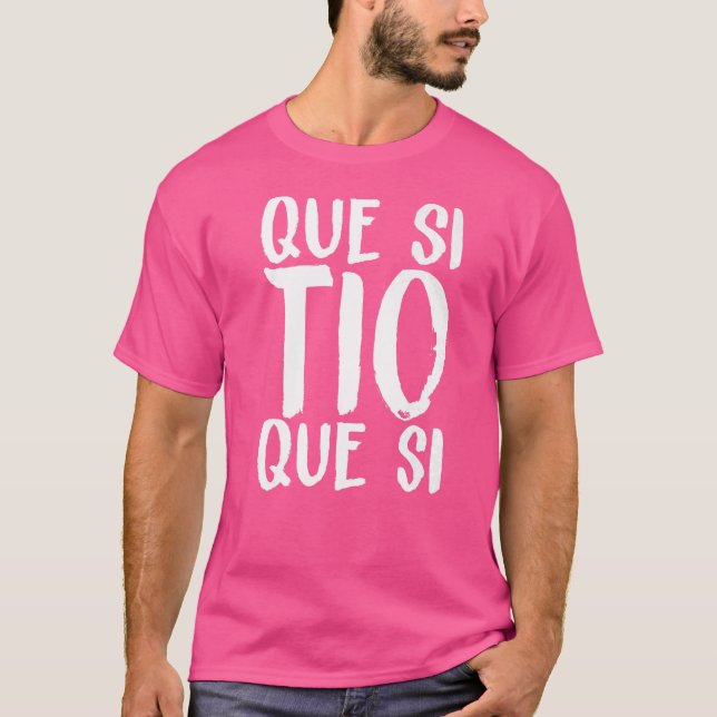 Camiseta España Que Si Tío Español Divirtiendo Meme Joven P (Anverso)