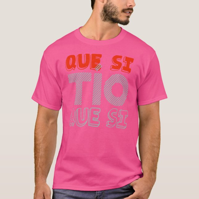 Camiseta España Que Si Tío Español Divirtiendo Meme Joven P (Anverso)