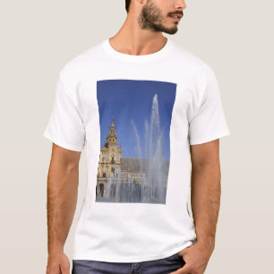 Camiseta España, Sevilla, Andalucía Fuente y ornamentada