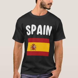 Camiseta España Souvenir Bandera Española Vacaciones España