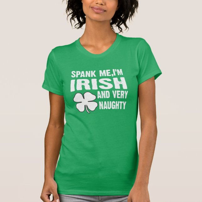CAMISETA ESPAÑA, SOY IRLANDA Y MUY PESADA. (Anverso)