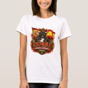 Camiseta España ¡Vamos España! 2026 Hincha de Fútbol