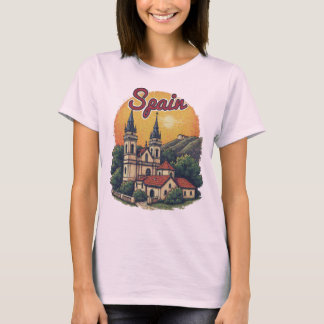 Camiseta España Viejo Mundo Europeo Faded Tee