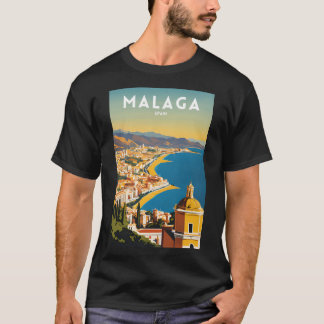 Camiseta España Vintage de Málaga