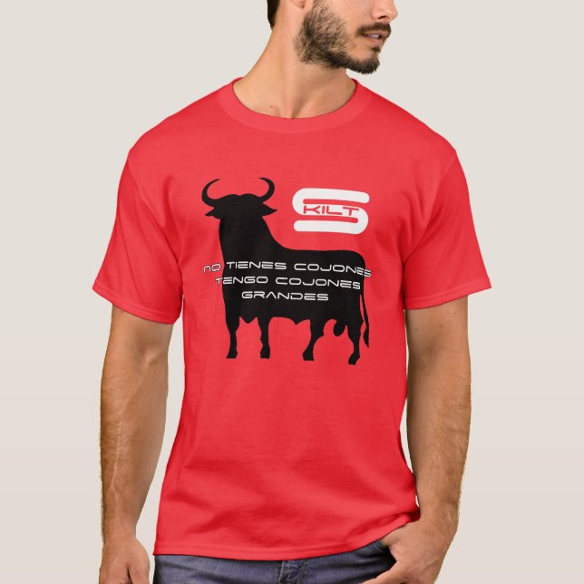 Camiseta Español Cojones de Skilt (Anverso)
