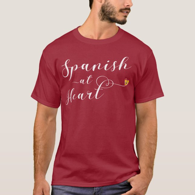 Camiseta Español en el Corazón, España (Anverso)