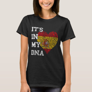 Camiseta Español Orgullo: ADN del corazón